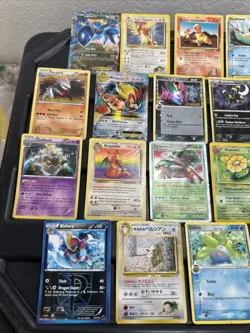 Pokemon Card ALL VTG RARE Lot 30 Cards Damaged Stamped Expedition Gym 1999 - Image 2