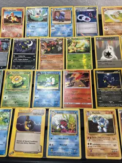 Pokemon Card ALL VTG RARE Lot 30 Cards Damaged Stamped Expedition Gym 1999 - Image 4