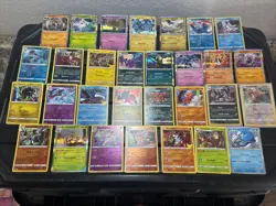 30 Pokemon Cards Lot WOTC VTG ALL RARE HOLO Rampardos Swampert Kabutops Zekrom - Image 1