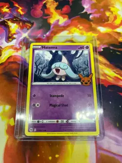 Hatenna 018/073 Trick or Trade Regular NM-Mint Pokemon Card TCG - Image 5