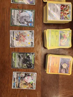 Pokemon Card Lot. V Cards, Hollows And Reverse Holos With Box. - Image 2