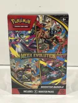 Pokemon TCG Mega Evolution Booster Bundle Box Trading Card NEW SEALED! In Hand - Image 1