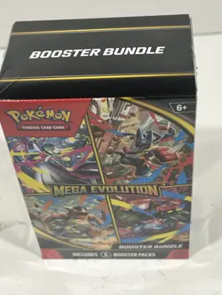 Pokemon TCG Mega Evolution Booster Bundle Box Trading Card NEW SEALED! In Hand - Image 5