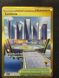 Pokemon TCG Levincia Card 244/182 Destined Rivals Series NM/M Condition - Image 1