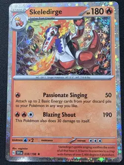 Skeledirge - (Sparkle Holo) 038/198 Miscellaneous Cards & Products Holo - Image 1