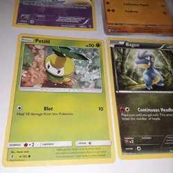 9 Pokemon Cards Card lot Bagon Weavile Cranidos Petilil Larvitar Kangaskan - Image 3