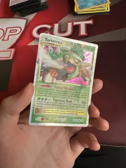 TORTERRA Lv.X DP09 Black Star TIN PROMO Diamond & Pearl HOLO Pokemon TCG card PL - Image 2