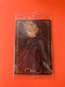 Roxas No.012 Kingdom Hearts Disney Wafer Card 20th Anniversary Bandai Japan F/S - Image 2