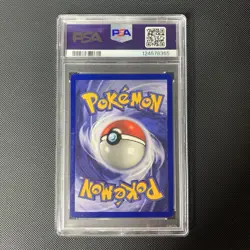 Pokemon TCG Vaporeon Jungle 28/64 Rare 1999 Wizards Base Set Non-Holo Card PSA 8 - Image 2