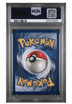 Pokemon TCG Vaporeon Jungle 28/64 Rare 1999 Wizards Base Set Non-Holo Card PSA 8 - Image 4