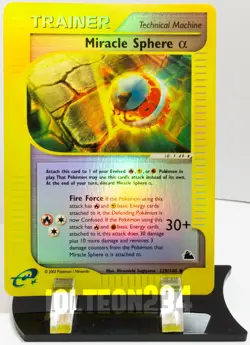 Pokemon TCG Card - Miracle Sphere Alpha (Skyridge) 129/144 Reverse Holo Uncommon - Image 1