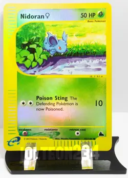 Pokemon TCG Card - Nidoran F (Skyridge) 82/144 Reverse Holo Common - Image 1