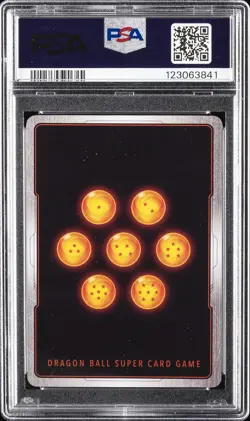 2023 DRAGON BALL SUPER CARD GAME SERIES 2 SS3 SON GOKU, UNIVERSE AT STAKE PSA 10 - Image 2