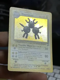 Lt. Surge's Magneton 8/132 Base Set 2 9/130 Vintage Pokemon Card Lot WOTC - Image 5