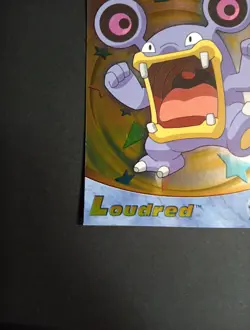 Loudred #50 HOLO Foil Pokemon Topps Advanced Card Rare - NM - Image 4