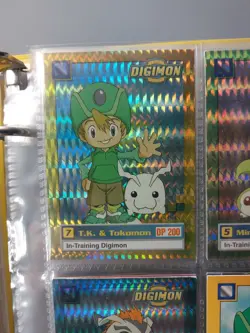 18 Card Vintage 1999 Exclusive Preview Holo Digimon Card Lot - NM thru MP - Image 2