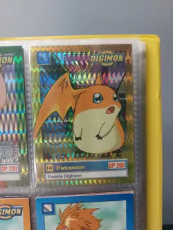 18 Card Vintage 1999 Exclusive Preview Holo Digimon Card Lot - NM thru MP - Image 3