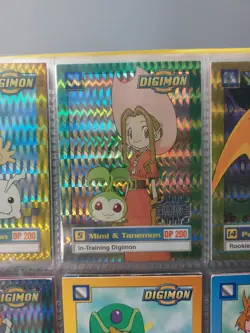 18 Card Vintage 1999 Exclusive Preview Holo Digimon Card Lot - NM thru MP - Image 4