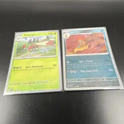 Yanmega & Scrafty Black Star SVP 187 188 - Pokemon TCG Promo Card Lot - Image 2