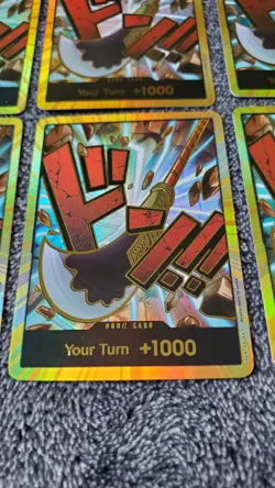 ~ ART CARD ~ 10x Playset One Piece Gold Don WHITEBEARD Premium Textured English - Image 4