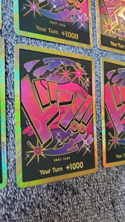 ~ ART CARD ~ 10x Playset One Piece Gold Don REIJU Premium Textured English - Image 5