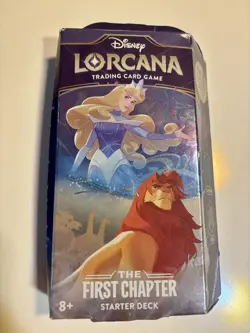 Disney Lorcana TCG Starter Deck Steel And Sapphire The first Chapter 60 Cards - Image 1