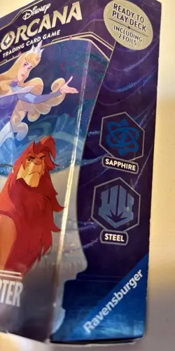 Disney Lorcana TCG Starter Deck Steel And Sapphire The first Chapter 60 Cards - Image 2