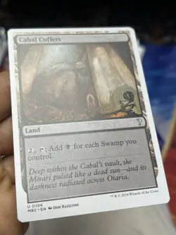Cabal Coffers • White Border • Mystery Booster 2 • Pack Fresh • MTG (2230) - Image 2