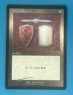 Mtg Secret Lair Boros Signet (Foil Etched) - Image 1