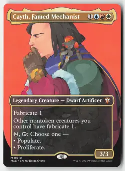 MTG - Cayth, Famed Mechanist (Borderless) FOIL M Commander: Modern Horizons 3 10 - Image 1