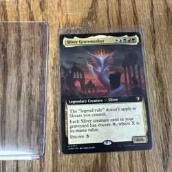 Sliver Gravemother Extended Art 777 Mythic Commander Masters MTG Pack Fresh 🔥 - Image 1