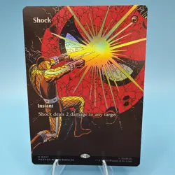 WOTC Marvel Eternal-Legal Shock (Borderless) (MR) (Foil) NM - Image 1