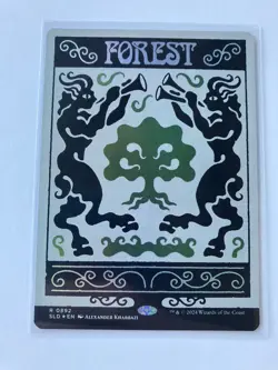Forest (0892) (Rainbow Foil) Secret Lair Drop Foil - Image 1