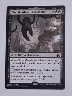 MTG The Meathook Massacre Mythic 112 The List NM Pack Fresh Never Played - Image 1