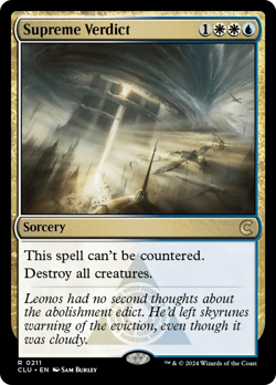 Supreme Verdict [Ravnica: Clue Edition] Magic MTG - Image 1