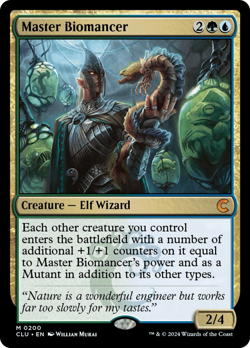 Master Biomancer [Ravnica: Clue Edition] Magic MTG - Image 1