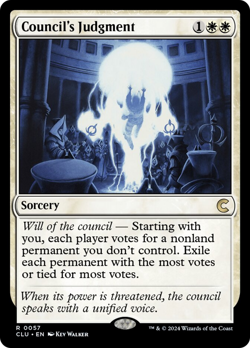 Council's Judgment [Ravnica: Clue Edition] Magic MTG - Image 1