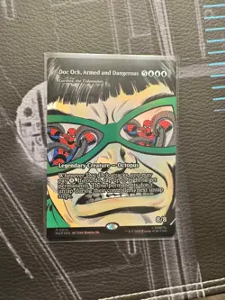 Doc Ock, Armed and Dangerous Marvel's Spider-Man Borderless Foil Mythic Rare - Image 1