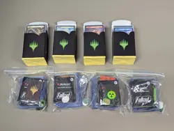 (OPENED-No Box) MTG Fallout Commander Deck Set of 4 - Magic the Gathering - Image 1