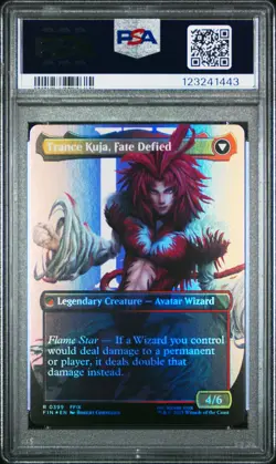 2025 MTG FF FOIL KUJA, GENOME SORCERER/TRANCE KUJA, FATE DEFIED PSA 10 - Image 2
