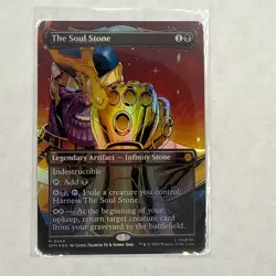 MTG Spider Man The Soul Stone Borderless Foil - Image 1