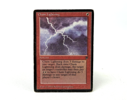 Chain Lightning Magic the Gathering Legends 1994 MP/HP Regular Card MTG TCG - Image 1