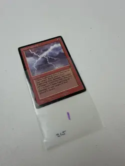 Chain Lightning Magic the Gathering Legends 1994 MP/HP Regular Card MTG TCG - Image 3