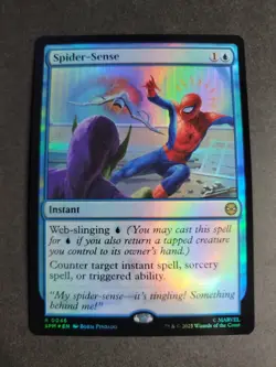 Spider-Sense (Foil) Rare MTG Spider-Man - Image 1