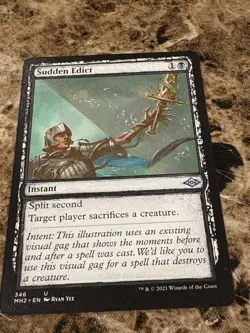 SUDDEN EDICT Magic the Gathering MTG Modern Horizons 2 Showcase - Image 1