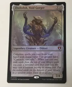 Zhulodok, Void Gorger Commander Masters Foil - Image 1