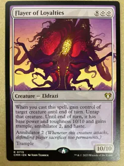 MTG 1x Flayer of Loyalties # 715 Commander Masters Magic the Gathering x1 NM - Image 1