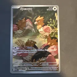 Pokemon Spearow 151/132 Illustration Rare Mega Evolution Near Mint - Image 1