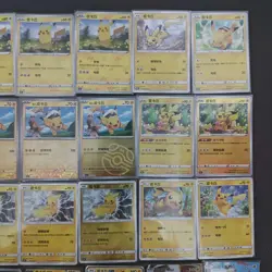 Pokemon Trading Card Chinese TCG Game TCG Pikachu EX Pikachu Lot*35 FM - Image 3