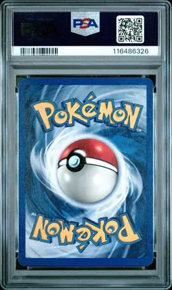 1999 POKEMON BASE SET SHADOWLESS E3 STAMP RED CHEEKS #58 PIKACHU PSA 8 - Image 2